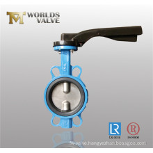 Double Half Stem Wafer Butterfly Valve